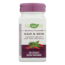 Load image into Gallery viewer, Nature's Way - Hair And Skin With Msm And Glucosamine - 100 Capsules
