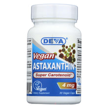 Load image into Gallery viewer, Deva Vegan Vitamins - Astaxanthin Super Antioxidant - 4 Mg - 30 Capsules
