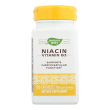 Load image into Gallery viewer, Nature's Way - Niacin - 100 Mg - 100 Capsules
