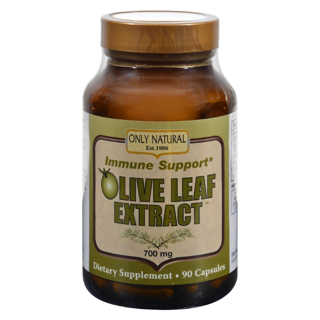 Only Natural Olive Leaf Extract - 700 Mg - 90 Capsules