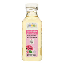 Load image into Gallery viewer, Aura Cacia - Aromatherapy Bubble Bath Comforting Geranium - 13 Fl Oz
