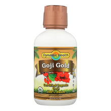 Load image into Gallery viewer, Dynamic Health Organic Certified Goji Berry Gold Juice - 16 Fl Oz
