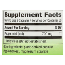 Load image into Gallery viewer, Nature's Way - Peppermint Leaves - 100 Capsules
