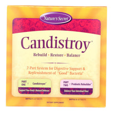Load image into Gallery viewer, Nature's Secret Candistroy Kit 60 Tablets Each - 120 Tablets
