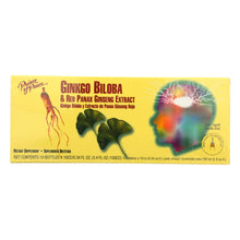 Load image into Gallery viewer, Prince Of Peace Ginkgo Biloba And Red Panax Ginseng Extract - 10 Vials
