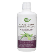 Load image into Gallery viewer, Nature's Way - Aloe Vera Gel And Juice - Wild Berry - 33.8 Fl Oz
