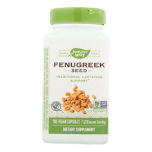 Load image into Gallery viewer, Nature's Way - Fenugreek Seed - 180 Capsules
