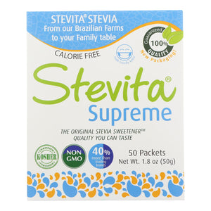 Stevita Stevia Supreme - 50 Packets