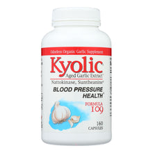 Load image into Gallery viewer, Kyolic - Aged Garlic Extract Blood Pressure Health Formula 109 - 160 Capsules
