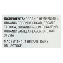 Load image into Gallery viewer, Nutiva Organic Hemp Shake Vanilla - 16 Oz
