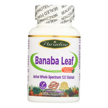 Load image into Gallery viewer, Paradise Herbs Banana Leaf - 60 Vcaps
