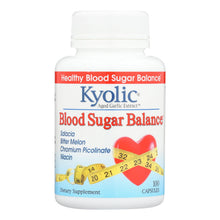 Load image into Gallery viewer, Kyolic - Aged Garlic Extract Blood Sugar Balance - 100 Capsules

