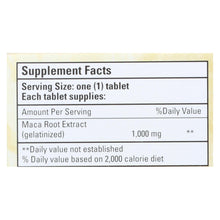 Load image into Gallery viewer, Bio Nutrition - Maca-max - 1000 Mg - 30 Tablets
