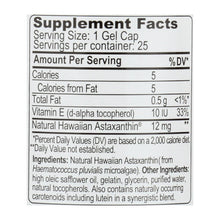 Load image into Gallery viewer, Nutrex Hawaii Bioastin Hawaiian Astaxanthin - 12 Mg - 25 Gel Caps
