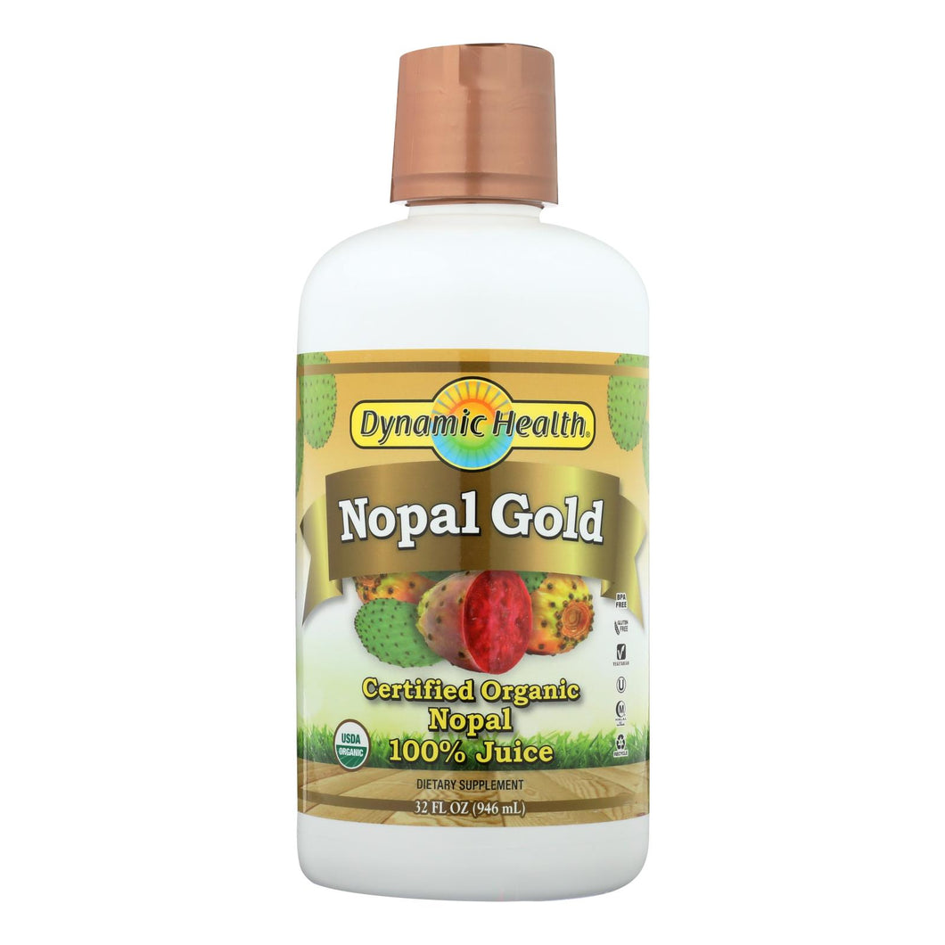 Dynamic Health Organic Certified Nopal Gold - 32 Fl Oz