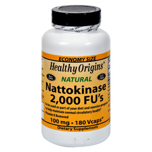 Healthy Origins Nattokinase 2000 Fus - 100 Mg - 180 Vcaps