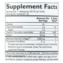 Load image into Gallery viewer, Neocell Laboratories Collagen Plus Vitamin C - Pomegranate Liquid - 16 Oz
