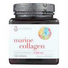 Load image into Gallery viewer, Youtheory Marine Collagen - Type 1 And 3 - Advanced Formula - 160 Tablets

