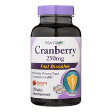 Load image into Gallery viewer, Natrol Cranberry Fast Dissolve - 250 Mg - 120 Tablets
