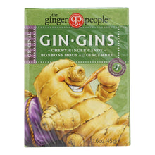 Load image into Gallery viewer, Ginger People Gingins Chewy Original Travel Packs - Case Of 24 - 1.6 Oz
