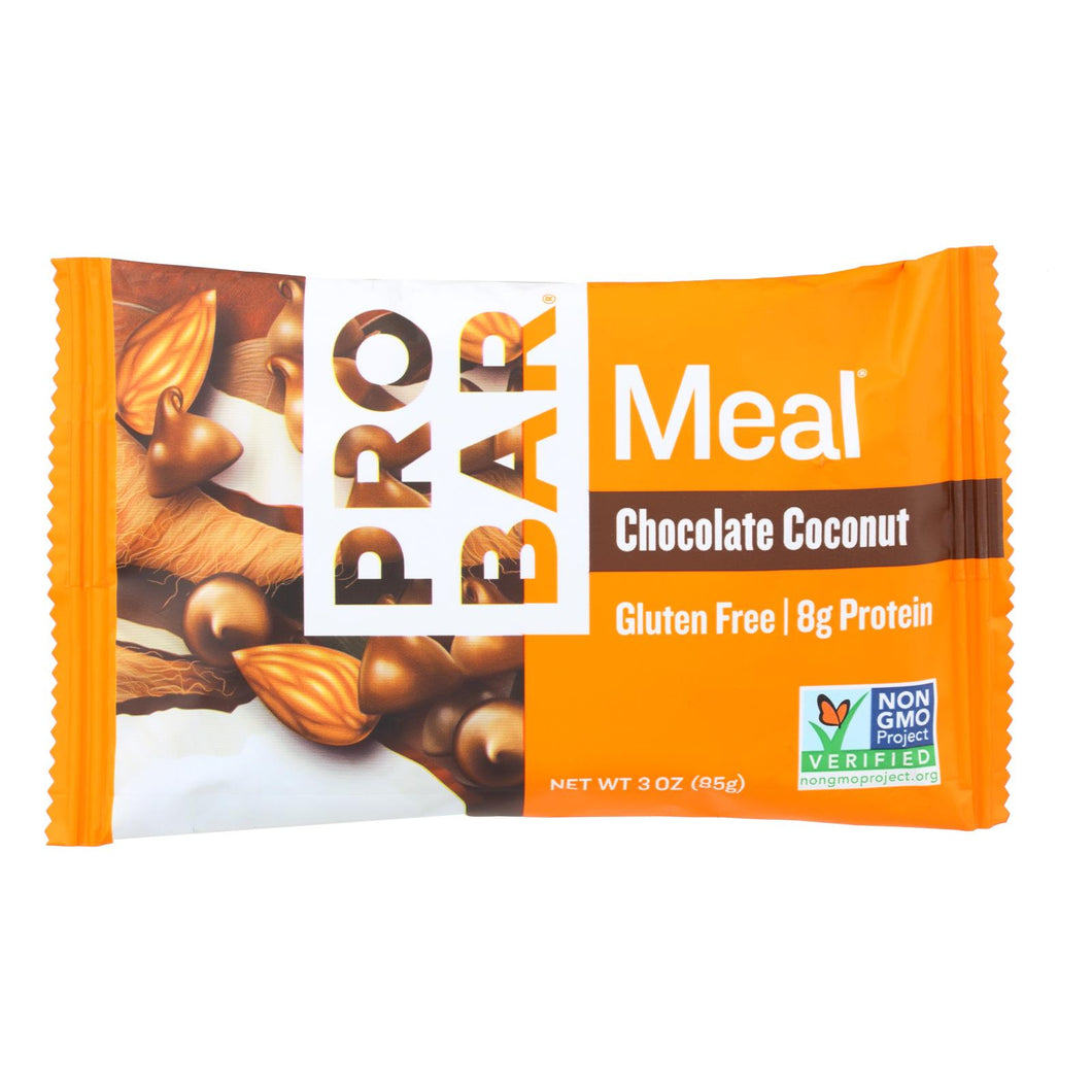 Probar Organic Chocolate Coconut Bar - Case Of 12 - 3 Oz