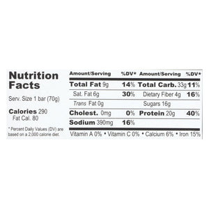 Probar Cookie Dough Core Bar - Case Of 12 - 2.46 Oz