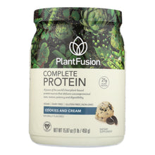 Load image into Gallery viewer, Plantfusion - Complete Protein - Cookies N&#39; Cream - 1 Lb
