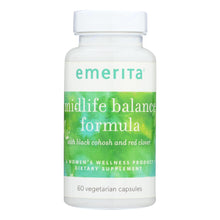 Load image into Gallery viewer, Emerita Midlife Balance Formula - 60 Vcaps
