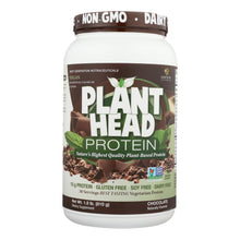 Load image into Gallery viewer, Genceutic Naturals Plant Head Protein - Chocolate - 1.7 Lb
