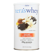 Load image into Gallery viewer, Tera&#39;s Whey Protein - Goat - Vanilla Honey - 12 Oz
