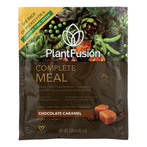 Plantfusion - Complete Meal - Chocolate Caramel - 1.59 Oz - Case Of 12