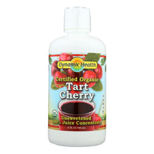 Load image into Gallery viewer, Dynamic Health Organic Tart Cherry Juice Concentrate - 32 Oz
