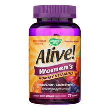 Load image into Gallery viewer, Nature's Way - Alive! Women's Multi-vitamin Gummies - 75 Gummies

