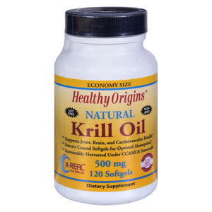Healthy Origins Krill Oil - 500 Mg - 120 Softgels