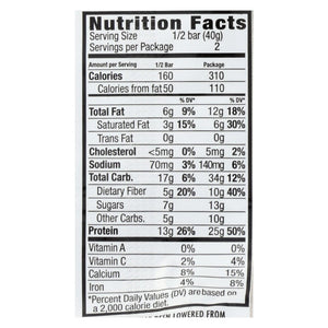 Nugo Nutrition Bar - Stronger Real Dark Chocolate - 2.82 Oz - Case Of 12