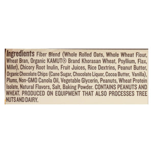 Nugo Nutrition Bar - Fiber Dlish - Peanut Chocolate Chip - 1.6 Oz Bars - Case Of 16