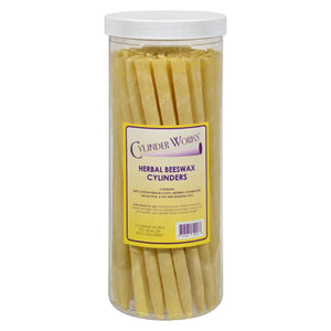 Cylinder Works - Cylinders - Herbal Beeswax - 50 Ct