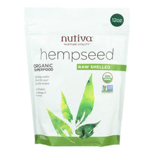 Load image into Gallery viewer, Nutiva Hempseed - Organic - Shelled - 12 Oz
