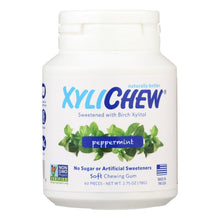 Load image into Gallery viewer, Xylichew Chewing Gum - Sugar Free Peppermint - 60 Piece Jar - Case Of 4
