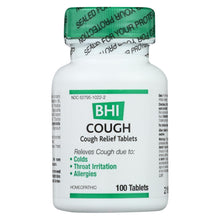 Load image into Gallery viewer, Bhi - Cough Relief - 100 Tablets
