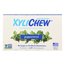 Load image into Gallery viewer, Xylichew Gum - Peppermint - Counter Display - 12 Pieces - 1 Case
