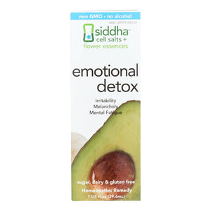 Siddha Flower Essences Emotional Detox - 1 Fl Oz