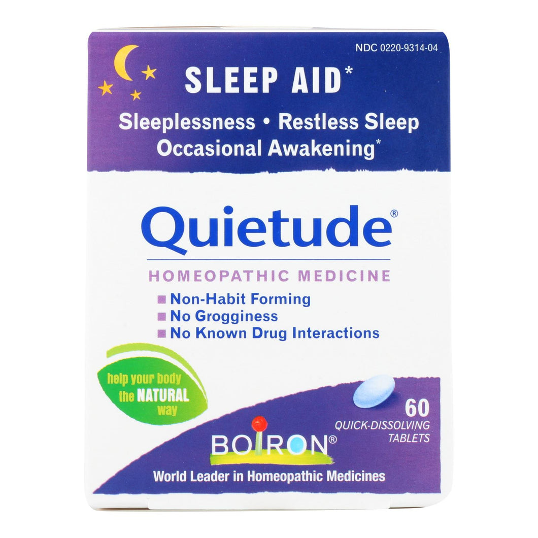 Boiron - Quietude Tablets - Restless Sleep - 60 Tablets