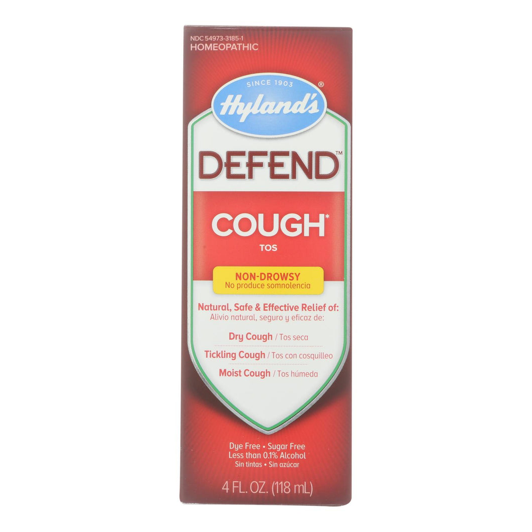Hylands Homepathic Cough Syrup - Defend - 4 Fl Oz