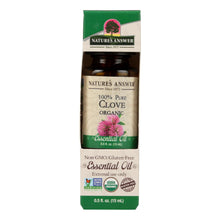 Load image into Gallery viewer, Nature&#39;s Answer - Organic Essential Oil - Clove - 0.5 Oz.
