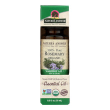 Load image into Gallery viewer, Nature&#39;s Answer - Organic Essential Oil - Rosemary - 0.5 Oz.
