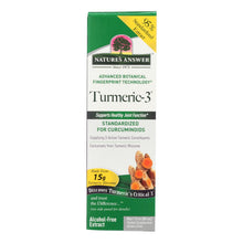Load image into Gallery viewer, Nature's Answer - Turmeric-3 - Liquid - 1 Oz
