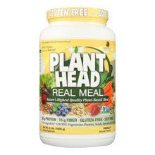 Load image into Gallery viewer, Genceutic Naturals Plant Head Real Meal - Vanilla - 2.3 Lb
