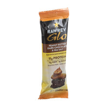 Load image into Gallery viewer, Raw Revolution Glo Bar - Peanut Butter Dark Chocolate And Sea Salt - 1.6 Oz - Case Of 12
