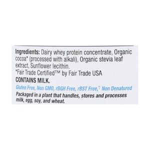 Tera's Whey Protein - Rbgh Free - Fair Trade Dark Chocolate - 24 Oz